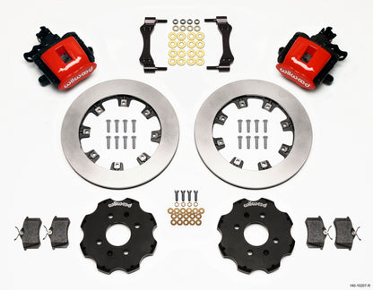 Wilwood Rear Parking Brake Caliper Kit | 2.39" Axle Offset 12.19" Rotors (140-10207)