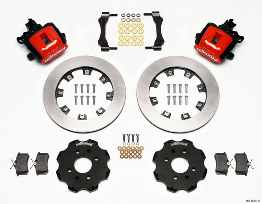 Wilwood Rear Parking Brake Caliper Kit | 2.39" Axle Offset 12.19" Rotors (140-10207)