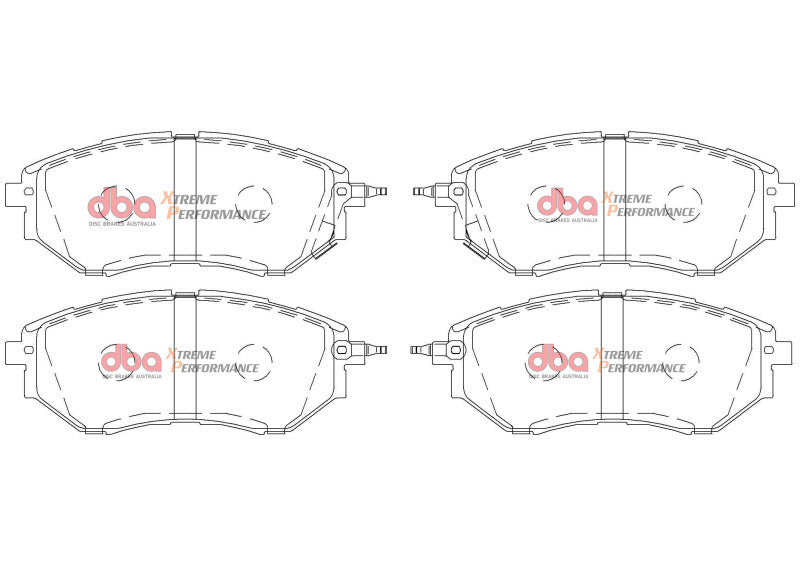 DBA Pre-Scorched Kevlar Front Brake Pads | Subaru Legacy (05-08) (DB1722XP)