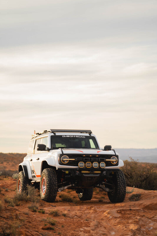 DV8 Offroad FBFR-02 Tube Front Bumper for 22-26 Ford Bronco Raptor