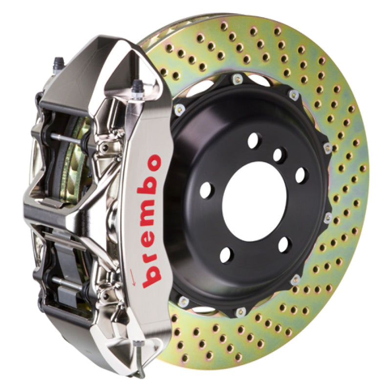Brembo GTR BBK 6 / 4 Piston Billet Kit | 2014-2024 Infiniti Q50 RWD (1M1.9051AR/2P1.9054AR)