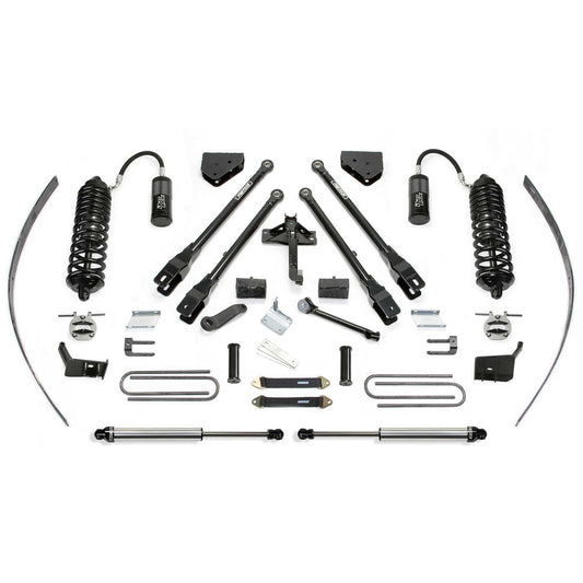Fabtech 8" 4-Link System w/ 4.0 Rear Radius Rod & 2.25 Rear Radius Rod | Ford F250 4WD (11-16) w/ Factory Overload (K2277DL)