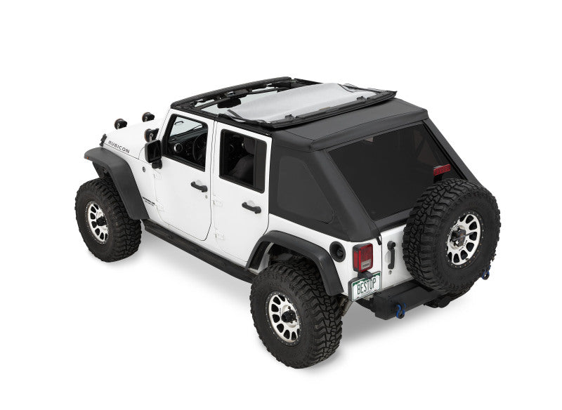 Bestop JK 4-Door Ascent Black Diamond | Jeep Wrangler JK 07-18 (56825-35)