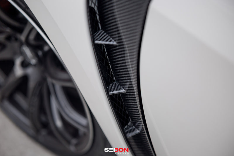 Seibon Carbon Fiber Fender Ducts | Honda Civic Type-R (17-18) (FD17HDCVR)