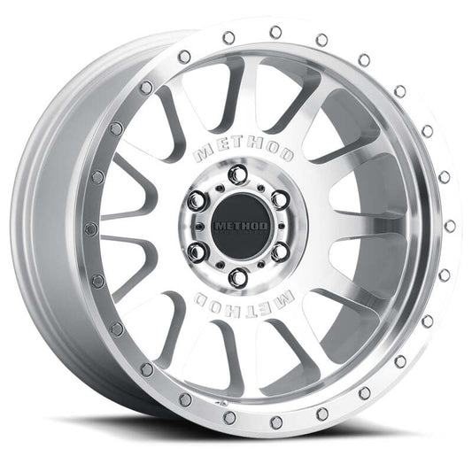 (set of 4) Method MR605 NV Machined | 20x10" -24mm | 8x180mm Wheel