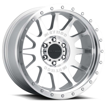 (set of 4) Method MR605 NV Machined | 20x10" -24mm | 8x170mm Wheel