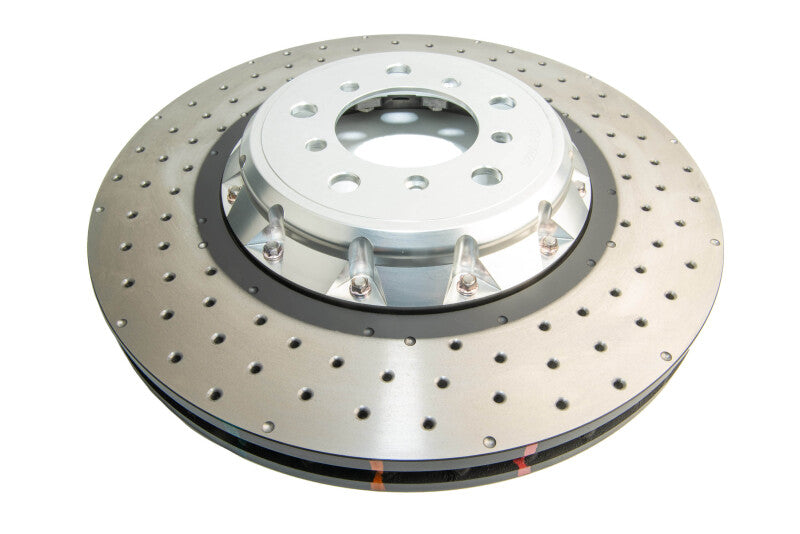 DBA 5000 Series Drilled Front Rotor | BMW 1M (E82) (11-13) / M3 (E90/92/93) (08-13) (DBA52280SLVXD)