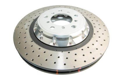 DBA 5000 Series Drilled Front Rotor | BMW 1M (E82) (11-13) / M3 (E90/92/93) (08-13) (DBA52280SLVXD)