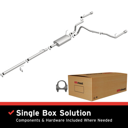 BRExhaust Direct-Fit Replacement Exhaust System 106-0516