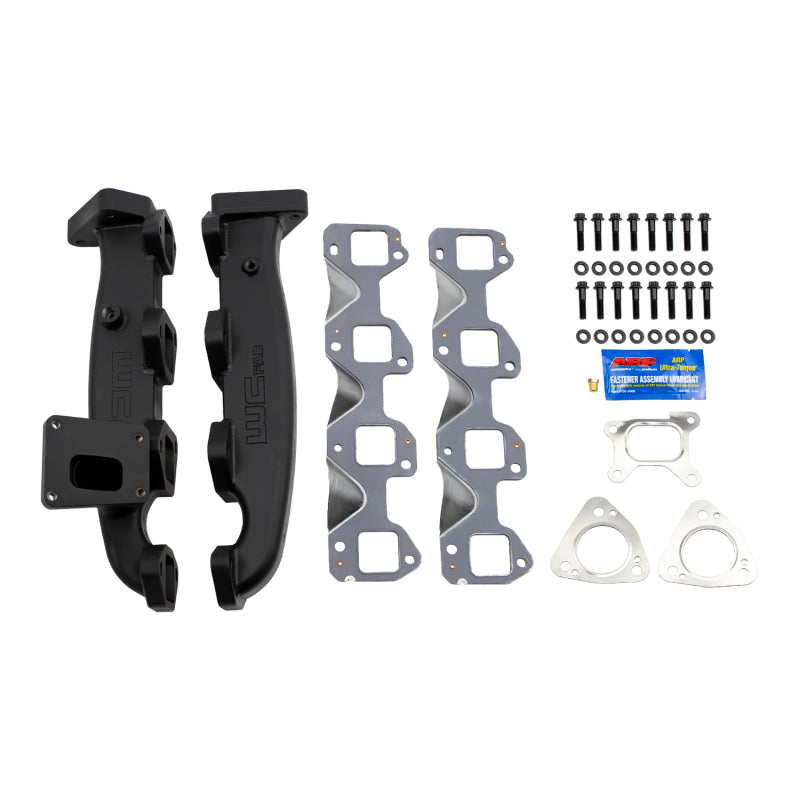 Wehrli 17-24 L5P Duramax Billet Exhaust Manifold Kit w/ Gaskets & ARP (WCF100373)