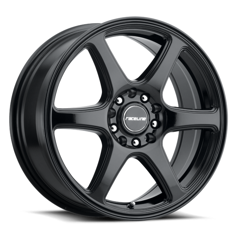 (set of 4) Raceline 146 Matrix Gloss Black | 18x8" +40mm | 5x100/5x114.3mm Wheel