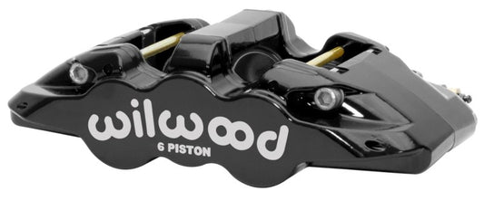 Wilwood 120-15526-BK fits Caliper - Aero6-DS Forged Six-Piston Caliper - 6.52in