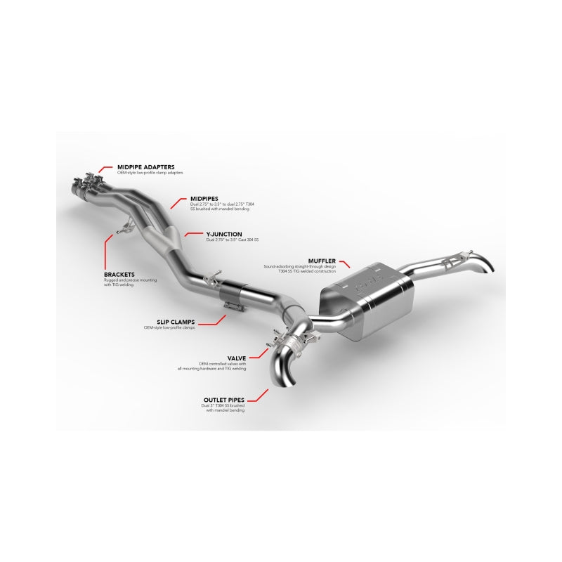APR Catback Exhaust System | Audi SQ5 B9 (18-25) (CBK0057)