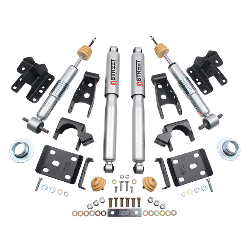 Belltech 14-17 Chevy Silverado/Sierra 1-2in F&R Lowering Kit w/ Shocks (991SP)