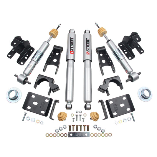 Belltech 14-17 Chevy Silverado/Sierra 1-2in F&R Lowering Kit w/ Shocks (991SP)
