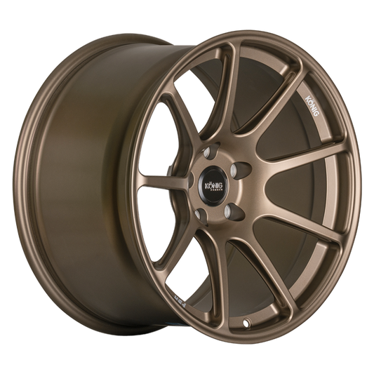 Konig F5R Satin Bronze | 18x12" +20mm | 5x114.3mm Wheel