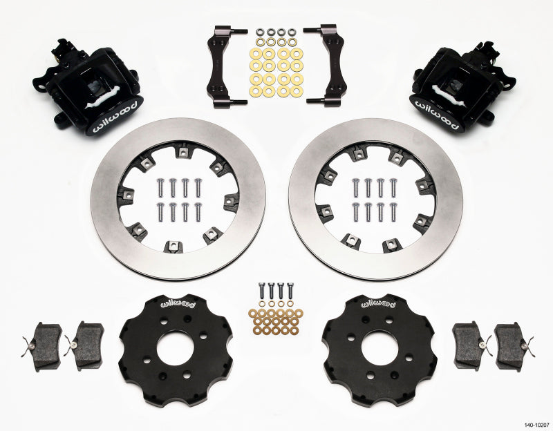 Wilwood Rear Parking Brake Caliper Kit | 2.39" Axle Offset 12.19" Rotors (140-10207)