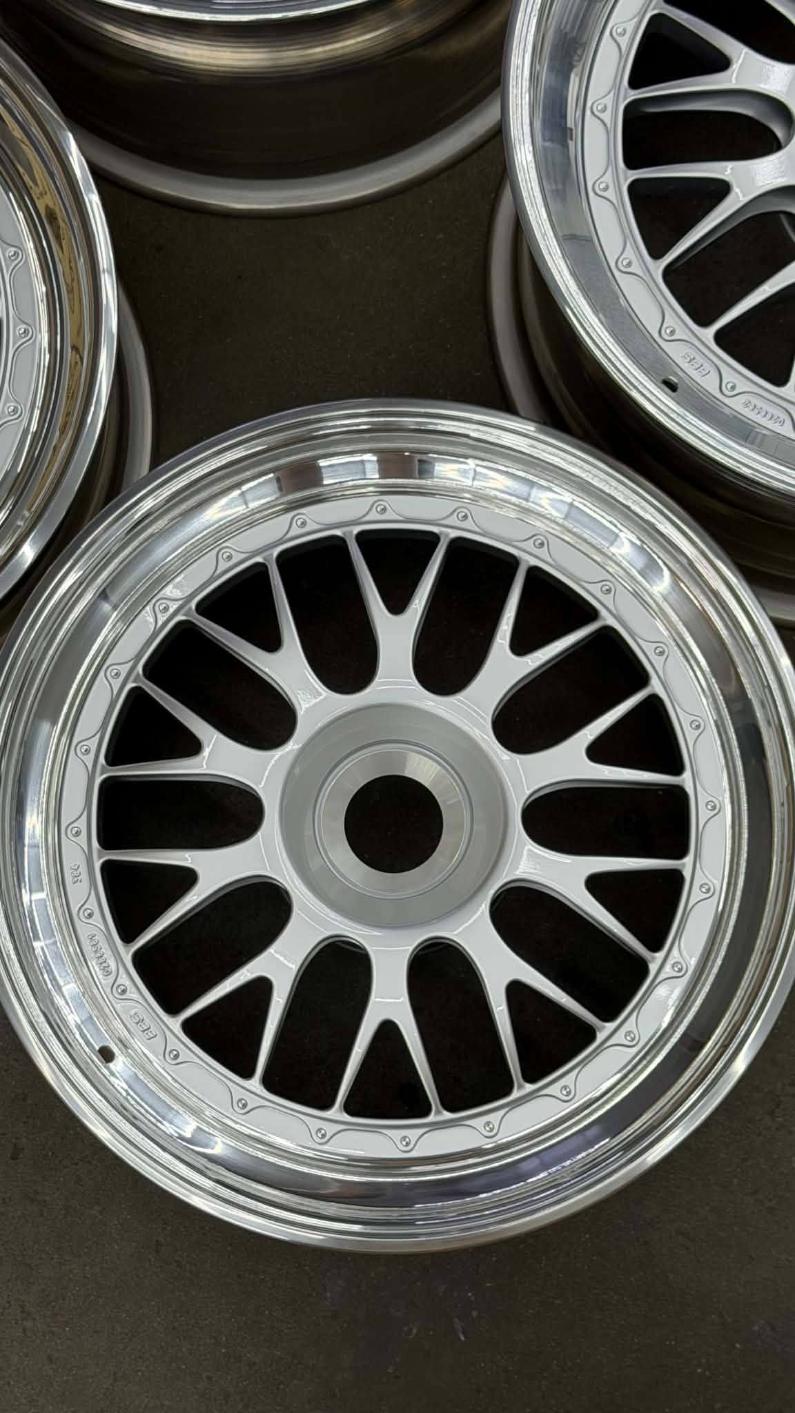 BBS E88 19x9.5 +41, 19x12.5 +41 CL Silver (SET)