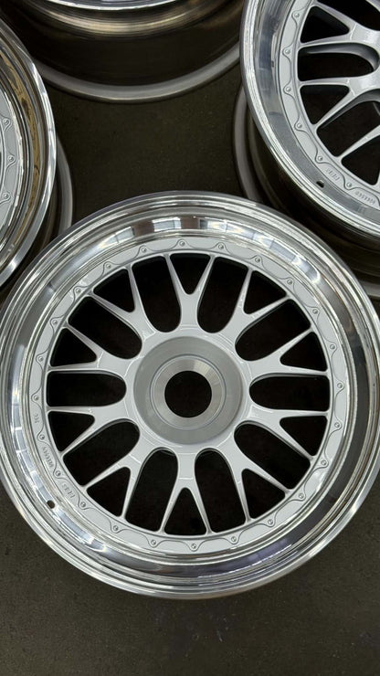 BBS E88 19x9.5 +41, 19x12.5 +41 CL Silver (SET)