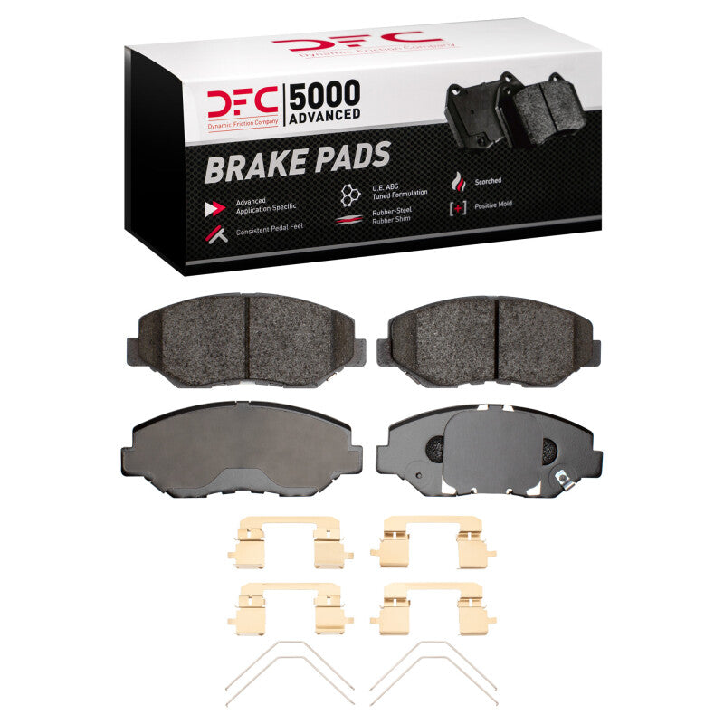 DFC 01-16 Acura ILX Front 5000 Ceramic Brake Pads & Hardware Kit | Acura ILX (12-22) (1551-0914-03)