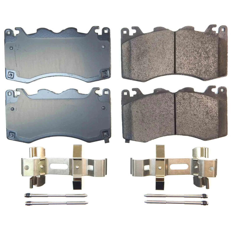 PowerStop 2024 Ford Mustang Front Z17 Evo Ceramic Brake Pad w/Hardware (17-2516)