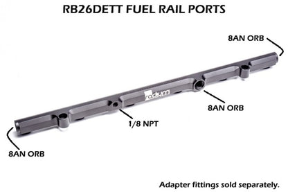 Radium Engineering Nissan RB26DETT Fuel Rail