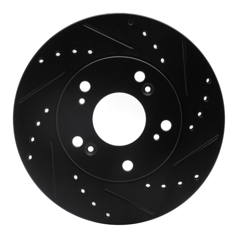 R1 RSX 02-15 Honda Civic/RSX Front Drilled & Slotted Brake Rotor | 2000-2016 (ECB-59030R)