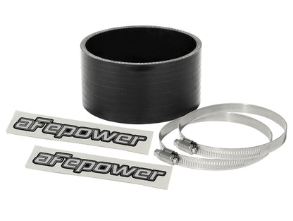 aFe Magnum FORCE Intake Coupling Kit (3-1/2 IN ID x 2 IN L) Straight Coupler - Black