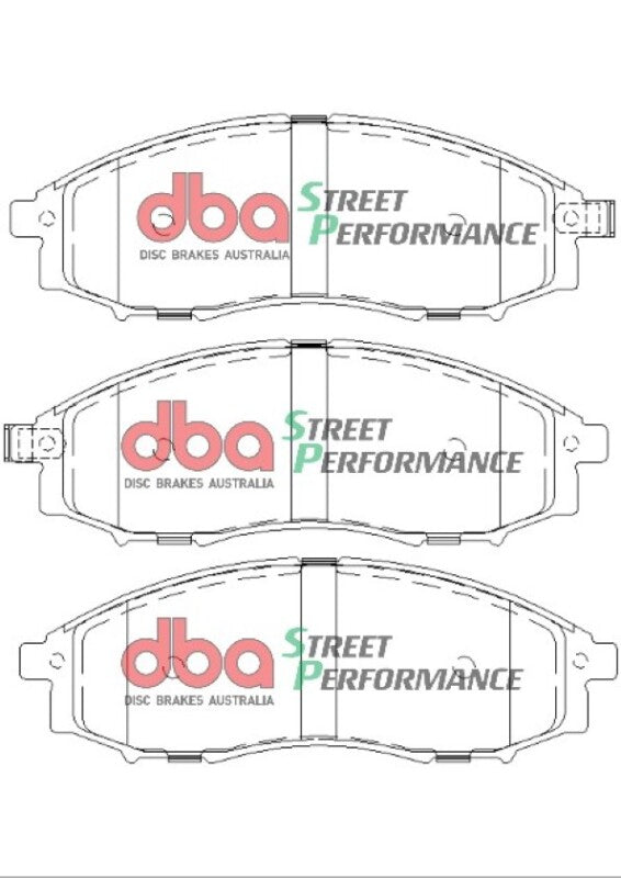 DBA SP500 Front Street Performance Front Brake Pads | Nissan Xterra (00-04) (DB1439SP)