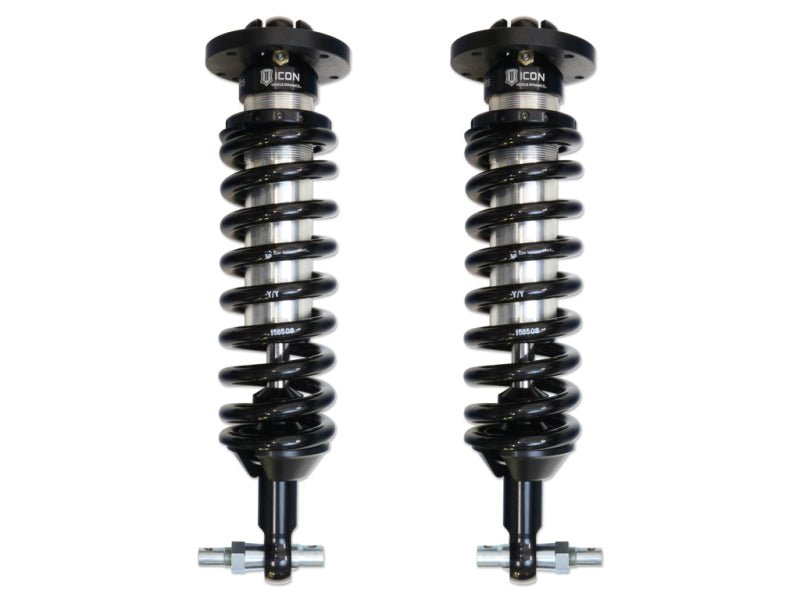 ICON 71505 2.5 Ext. Travel Front Coilover Kit 1-3" Lift for 07-18 Chevy/GMC 1500