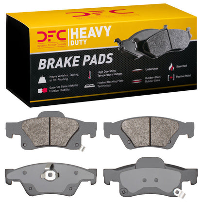 DFC Rear HD Semi-Metallic Brake Pads (REAR): Dodge Durango (11-25)