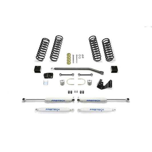Fabtech 3in Sport II Suspension w/ Performance Shocks | Jeep JK 2-Door (07-18) (K4085)