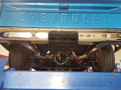 Flowmaster American Thunder Crossmember-Back Exhaust For Chevy C10/C15 67-72 (17654)
