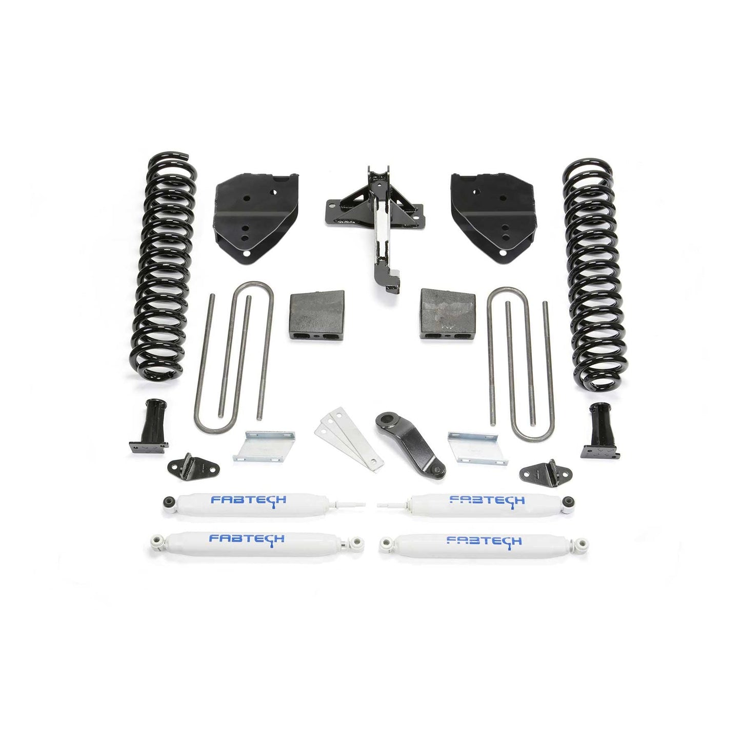 Fabtech 6in Basic System w/ Performance Shocks | Ford F250/F350 4WD Gas (17-21) (K2255)