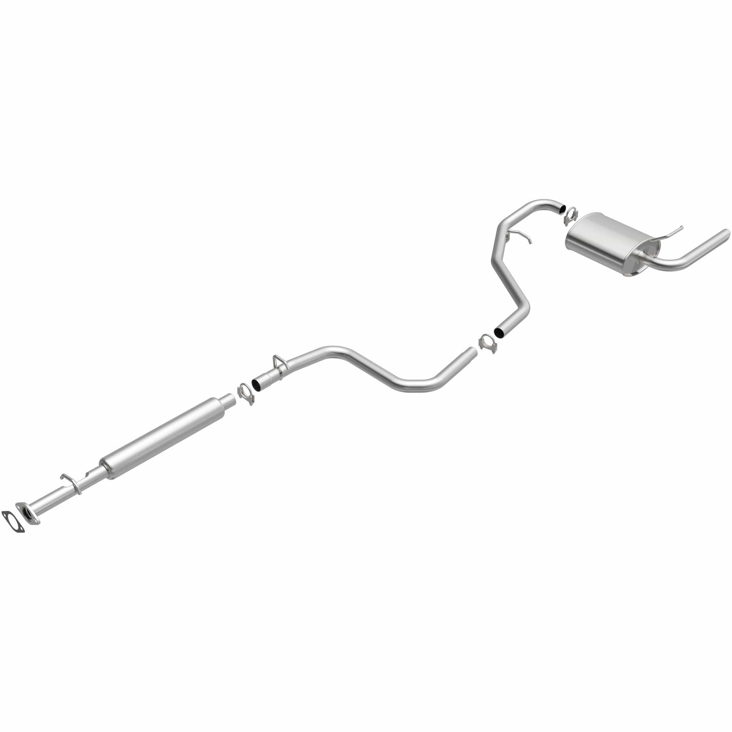 BRExhaust 2005-2006 Chevrolet Malibu 3.5L Direct-Fit Replacement Exhaust System