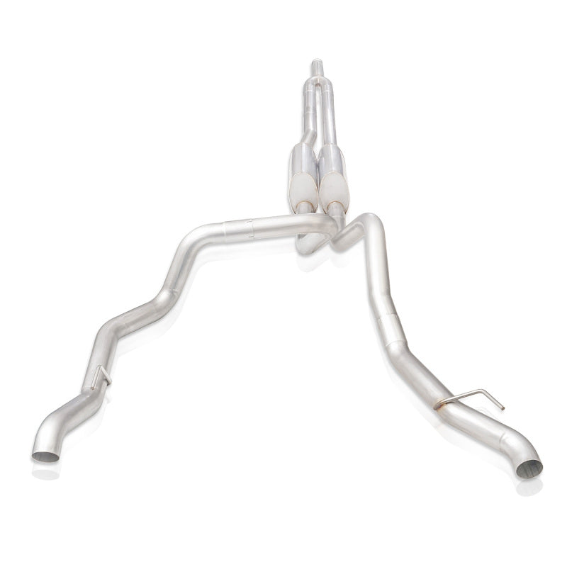 Stainless Works 3in Redline Catback Y-Pipe | Chevrolet Silverado 5.3L (19+) Use Factory Tips (CT19CBUBYR)