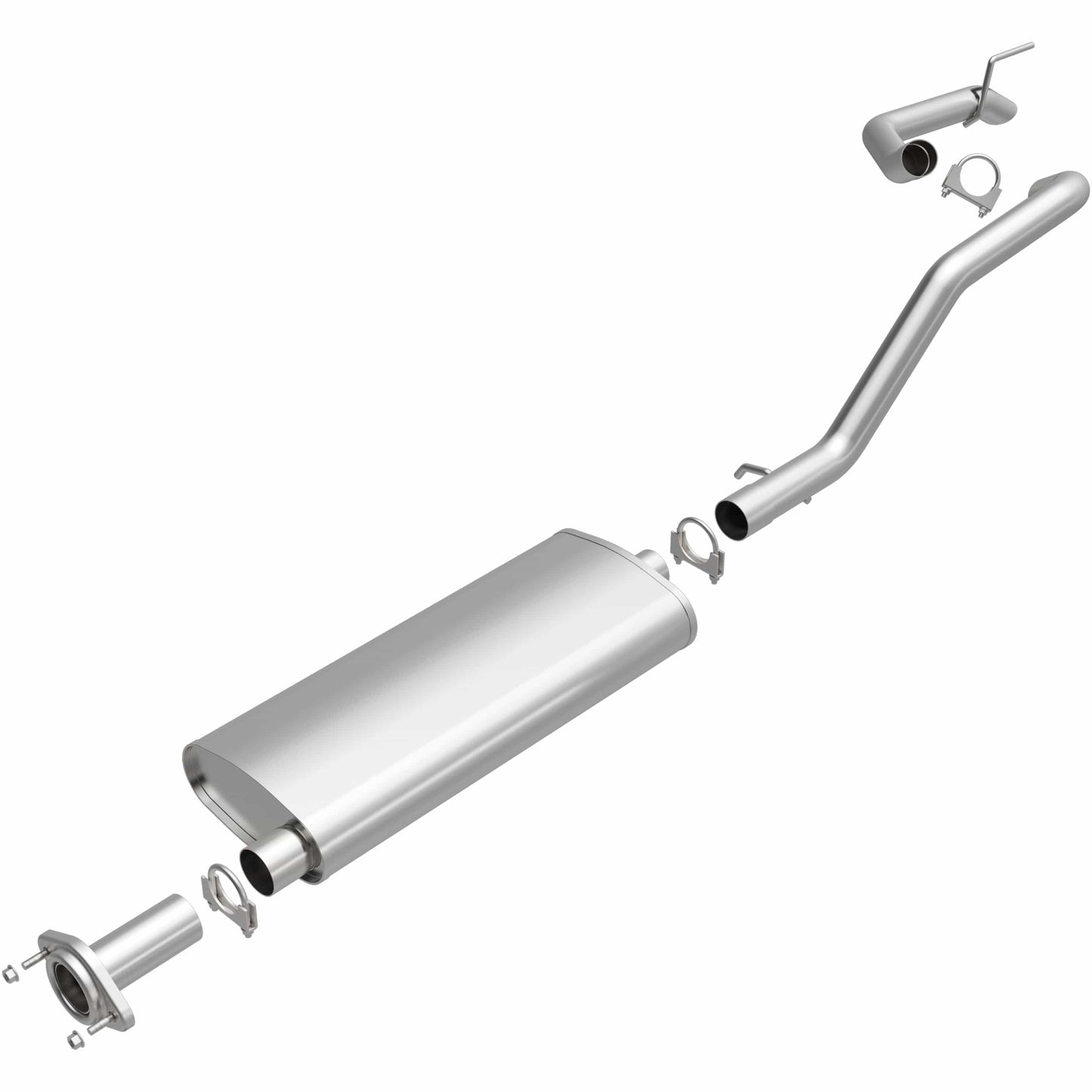 BRExhaust 2005-2010 Jeep Direct-Fit Replacement Exhaust System