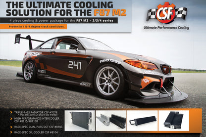 CSF High Performance Stepped Core Bar/Plate Intercooler | BMW M2 (F30/F32/F22/F87) N55