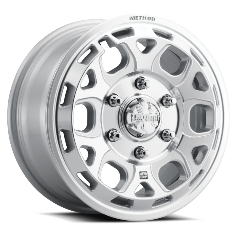 (set of 4) Method Wheels MR416 Machined Clear Coat | 15x7" +74mm | 6x5.5mm Wheel
