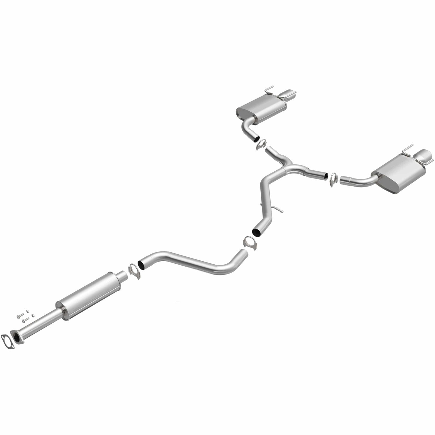 BRExhaust 2011-2017 Buick Regal 2.0L Direct-Fit Replacement Exhaust System