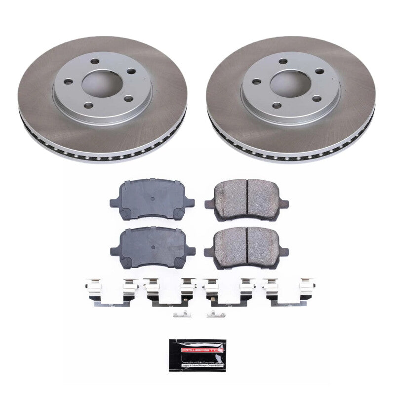 PowerStop 06-07 Chevrolet HHR Front Semi-Coated Rotor Kit (SC3116)