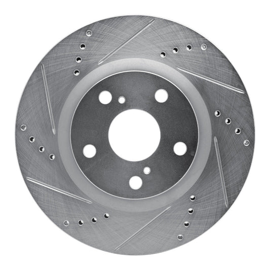 DFC D&S Silver Brake Rotor (REAR LEFT): Dodge Durango (21-25)