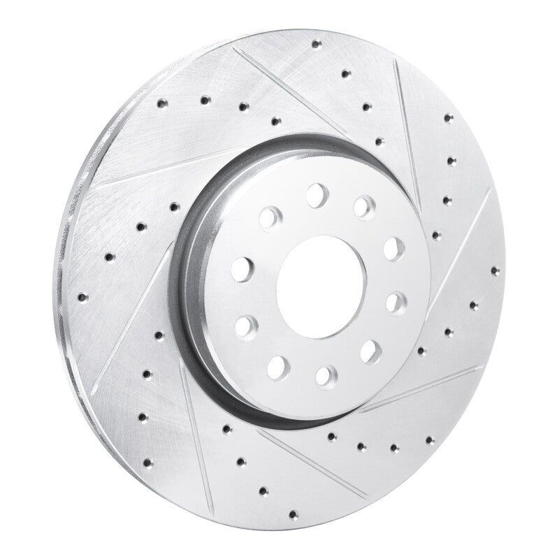 DFC D&S Silver Brake Rotor (FRONT RIGHT): Dodge Charger (21-25)
