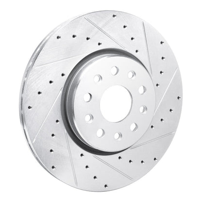 DFC D&S Silver Brake Rotor (FRONT RIGHT): Dodge Charger (21-25)