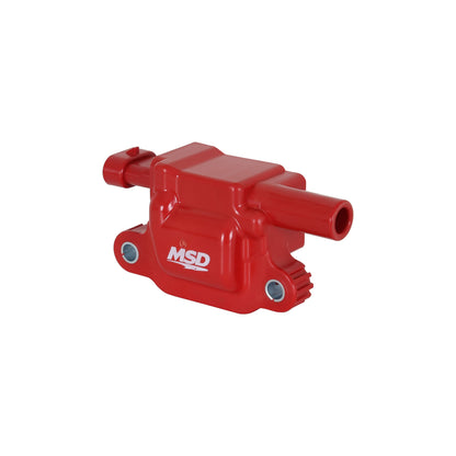 MSD 82668 Ignition Coil Blaster Series, Square, Red, 8-pack