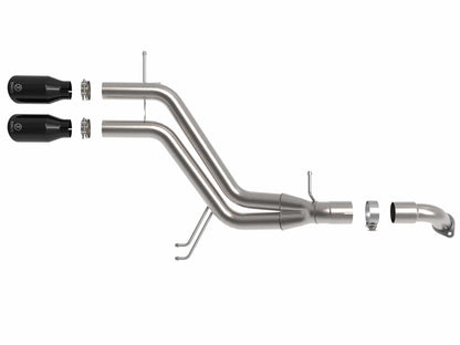 aFe Takeda 13-17 Hyundai Veloster L4-1.6L 2-1/2in 304 SS Axle-Back Exhaust w/ Black Tips