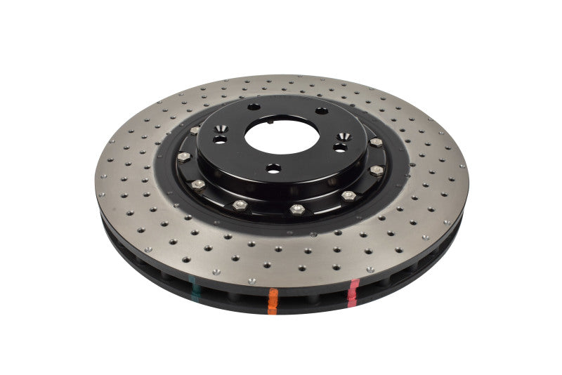 DBA 5000 Series Front Cross Drilled/Dimpled Performance Rotor | Hyundai I30 N (18+) (DBA53146BLKXD)