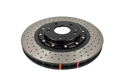 DBA 5000 Series Front Cross Drilled/Dimpled Performance Rotor | Hyundai I30 N (18+) (DBA53146BLKXD)