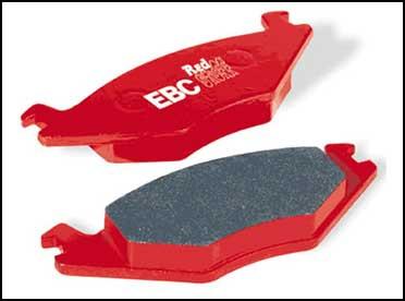 EBC Red Stuff Rear Brake Pads (Evo 8/9) DP31538C