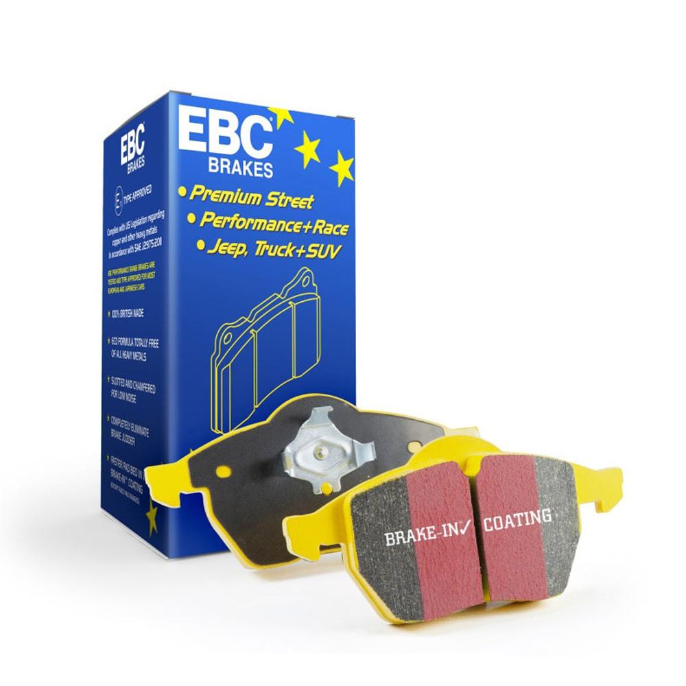 EBC Yellowstuff 4000 Series Rear Brake Pads | 2014-2020 Porsche Macan (DP42204R)